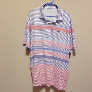 Mens XL Vineyard Vines Performance Polo